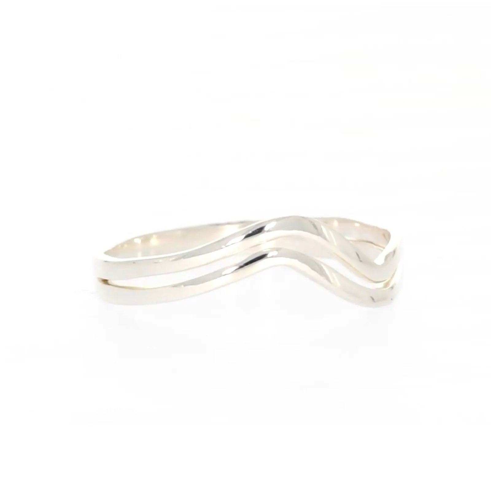 Sterling Silver Wave Ring