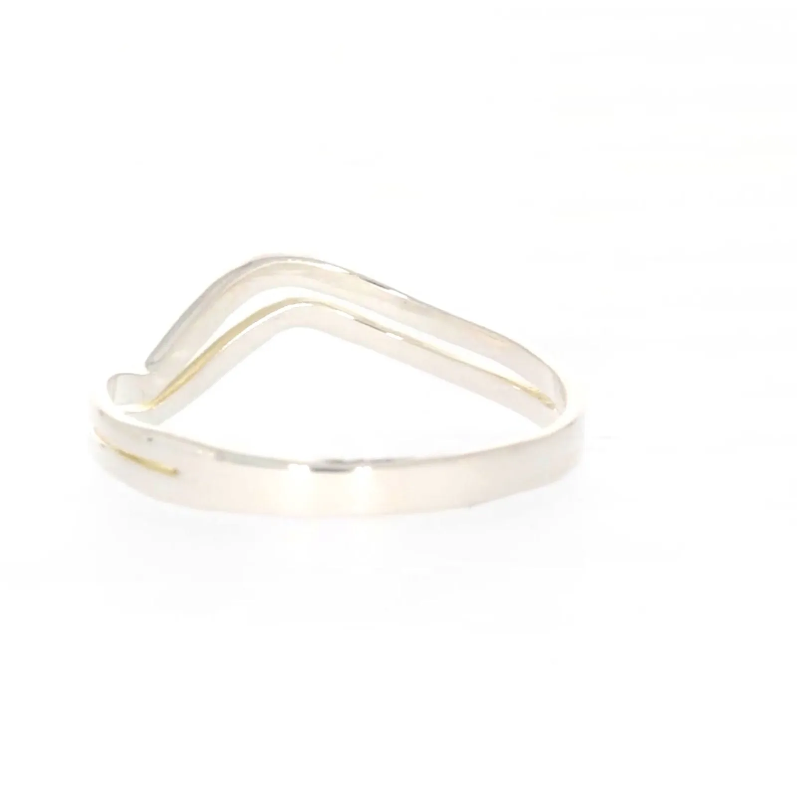 Sterling Silver Wave Ring