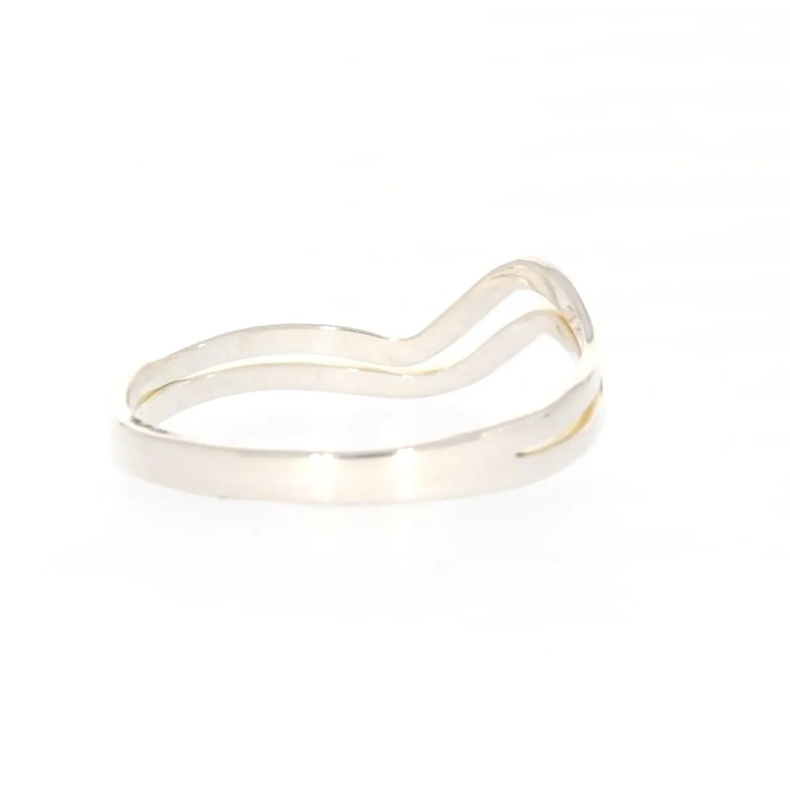 Sterling Silver Wave Ring