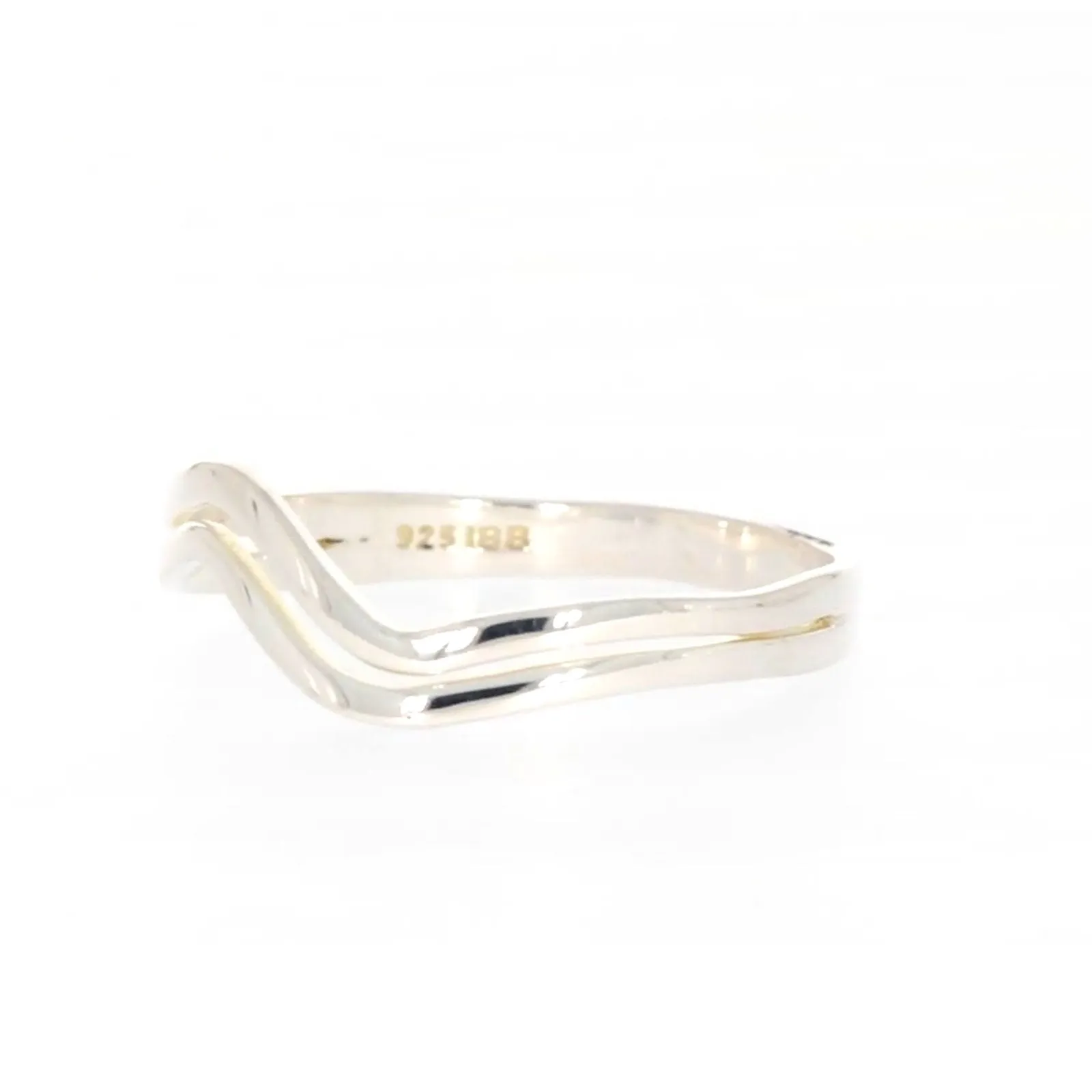 Sterling Silver Wave Ring