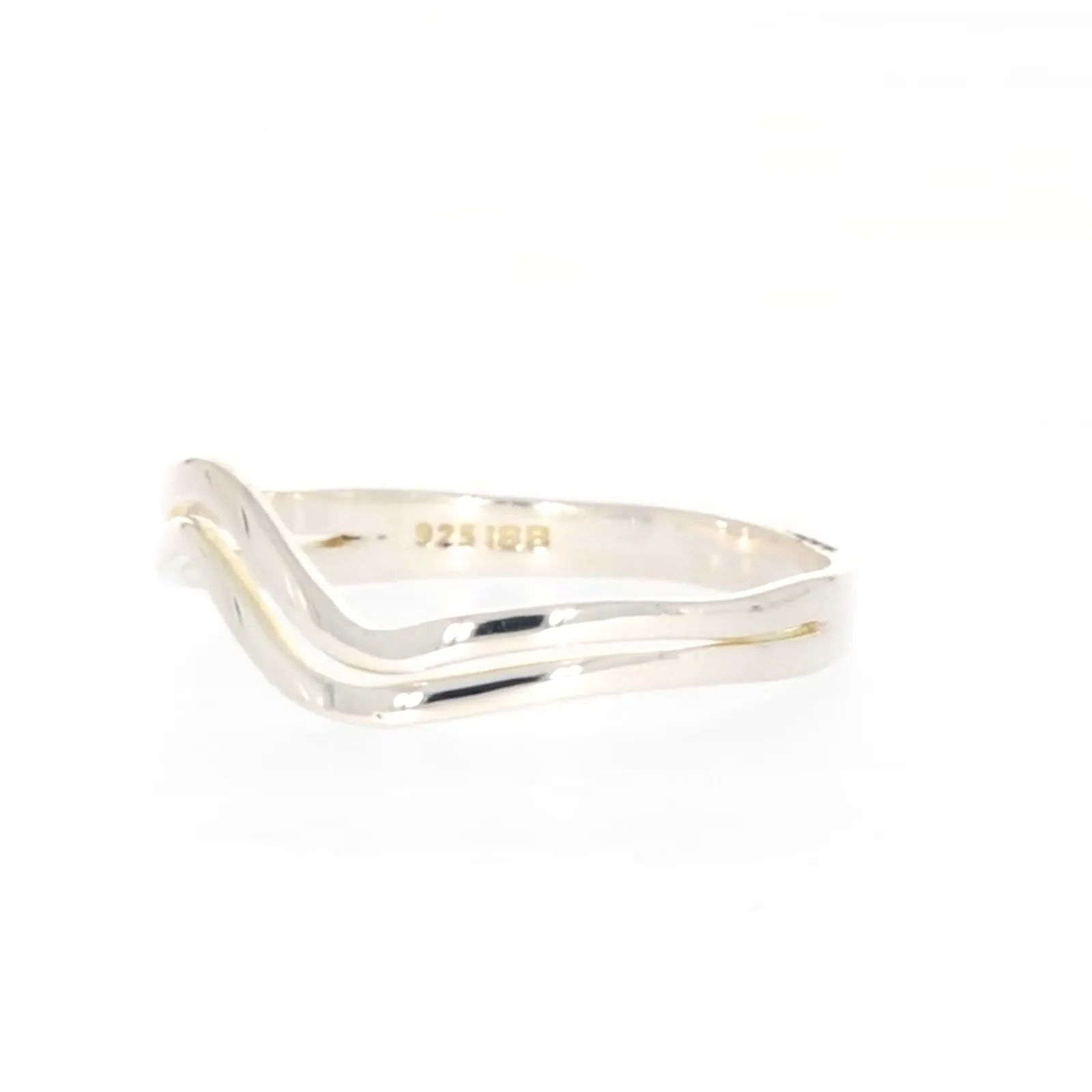 Sterling Silver Wave Ring