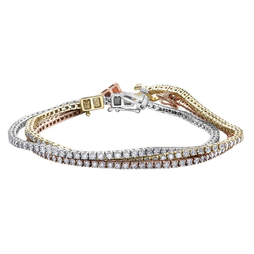 Stunning Diamond Tennis Bracelet