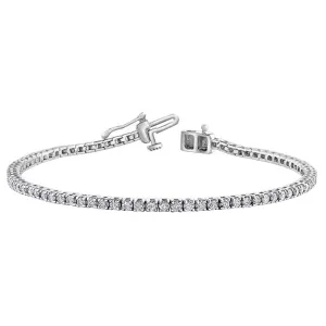 Stunning Diamond Tennis Bracelet