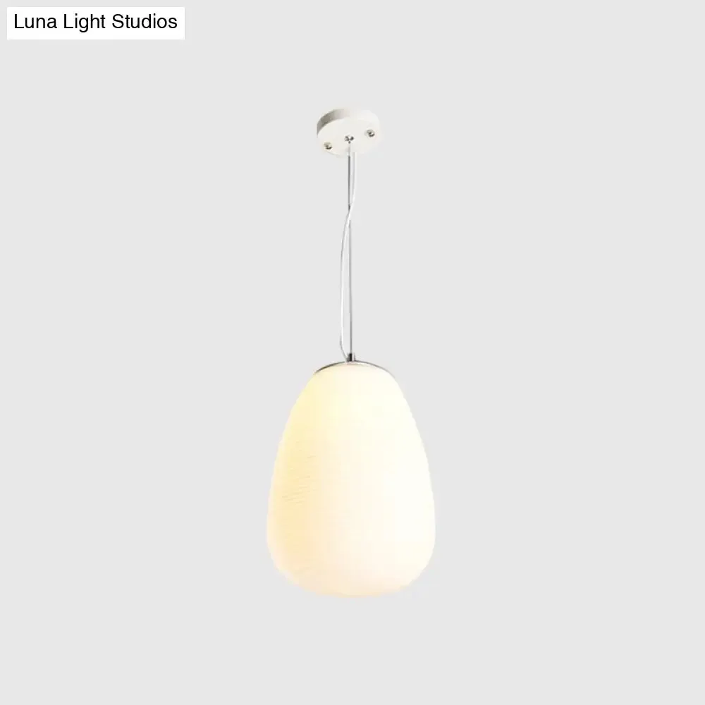 Stylish Nordic Pendant Light with Opal Glass - Ideal for Office and Kitchen Island