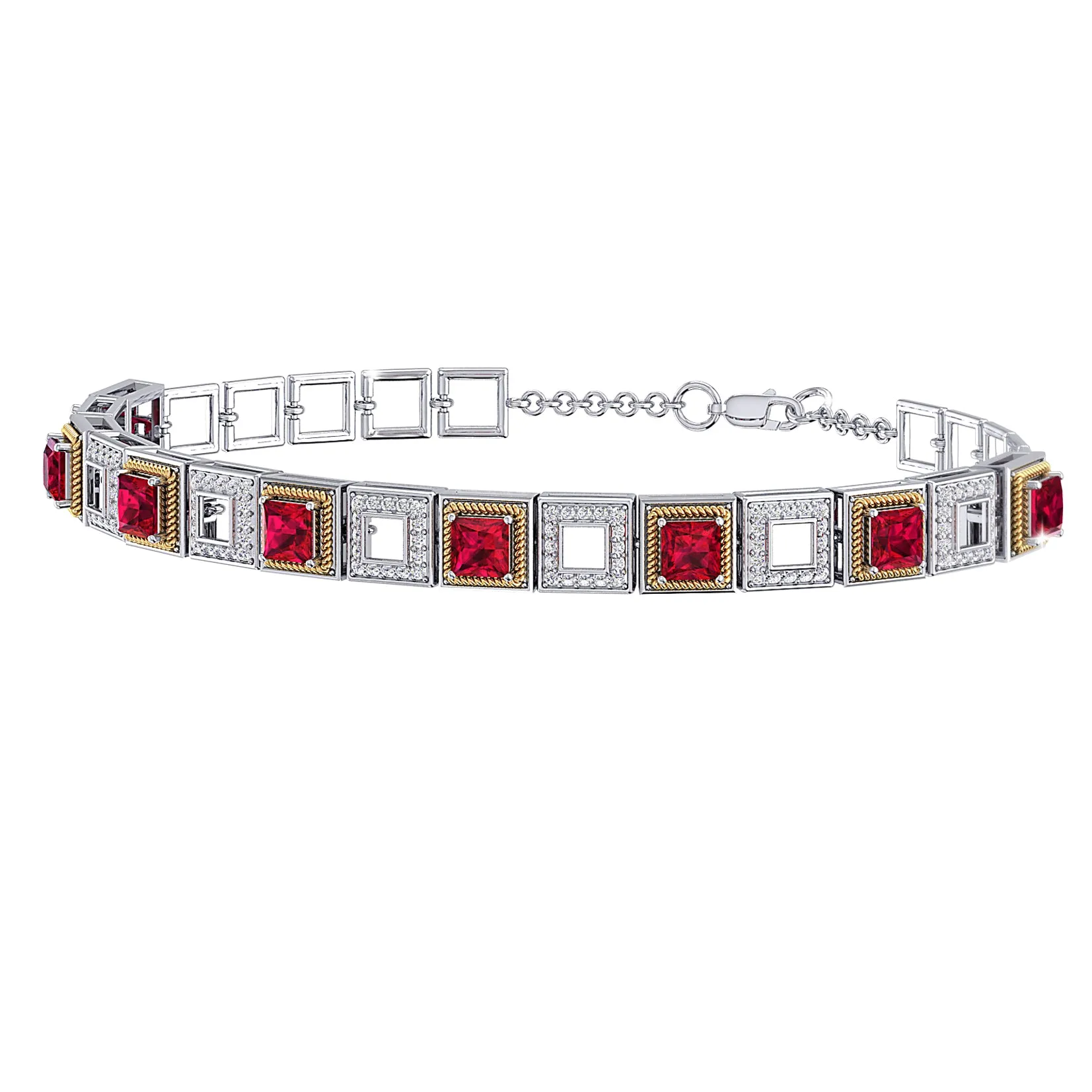 THE RUSTLING RUBY BRACELET