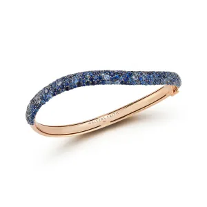 Walters Faith 'JULIAN' Sapphire Wave Bangle Bracelet