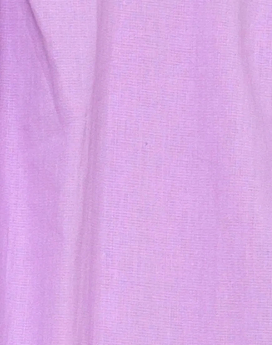 Xier Midi Dress in Lilac